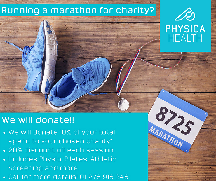 Running a marathon for Charity? We’ll Donate!!